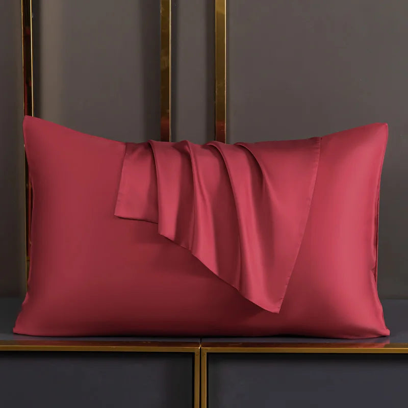 2x 100% Natural Mulberry Silk Pillow Case